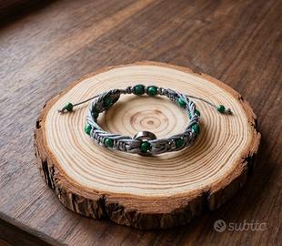 bracciale artigianale intrecciato