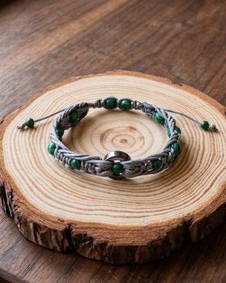 bracciale artigianale intrecciato