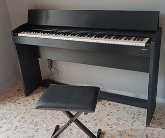 PIANOFORTE DIGITALE ROLAND F110 NERO +SGABELLO INC