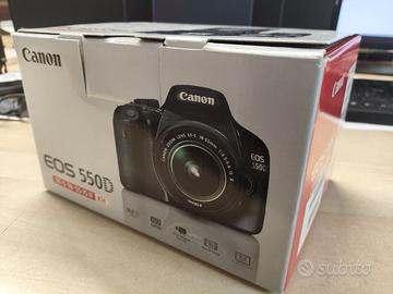 Fotocamera CANON 550D + 2 OBIETTIVI