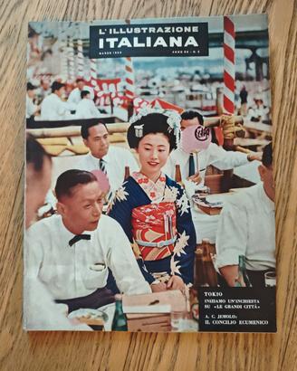 Rivista l'illustrazione Italiana  Marzo 1959