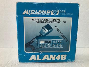 CB MIDLAND ALAN 48 CON MIKE STAFFA E SCATOLA