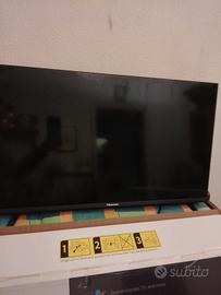 televisore hisense 32 pollici retro led guasto 