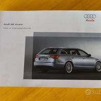 Manuale uso e manutenzione italiano AUDI A6 Avant