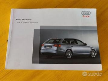 Manuale uso e manutenzione italiano AUDI A6 Avant