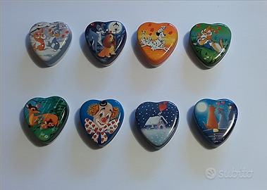 Scatoline di latta n.8 vintage