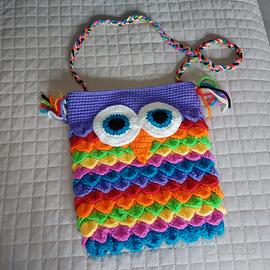 Borsetta gufetto per bambina 