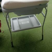 fasciatoio con vasca per bagnetto 