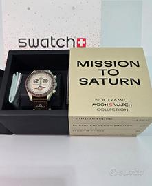 Omega x swatch mission to saturn
