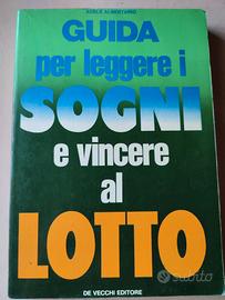 Libro Vintage "Guida per leggere i sogni e vincere