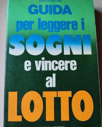 Libro Vintage "Guida per leggere i sogni e vincere