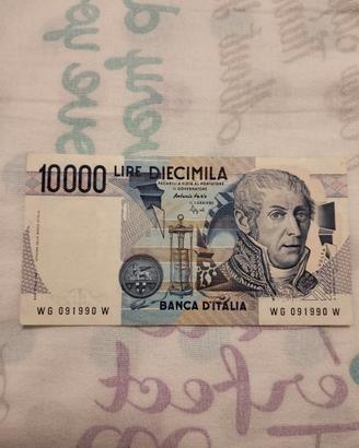 Banconota 10000 lire Volta