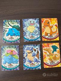 Carte Pokemon Topps trading cards serie 1 lotto