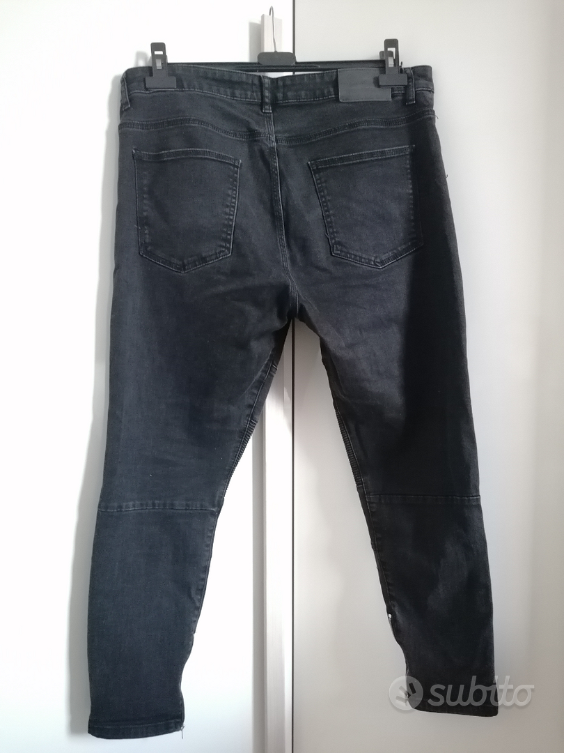 Jeans neri strappati uomo on sale zara