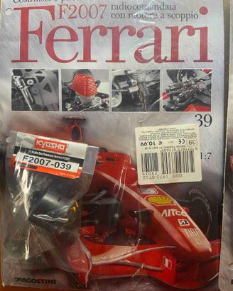 Ferrari F2007 DeAgostini busta montaggio n.39
