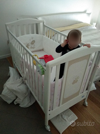 Lettino Pali con materasso