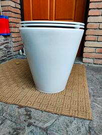 Wc a terra
Vaso serie gambassi filo muro a terra s