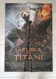 Locandina originale del film La furia dei Titani