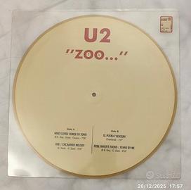 U2 ZOO TV..... LIVE picture disc LP