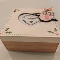 PORTA GIOIE BAMBINA IN LEGNO