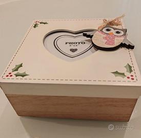 PORTA GIOIE BAMBINA IN LEGNO