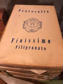 Risma fogli protocollo finissimo filigranato