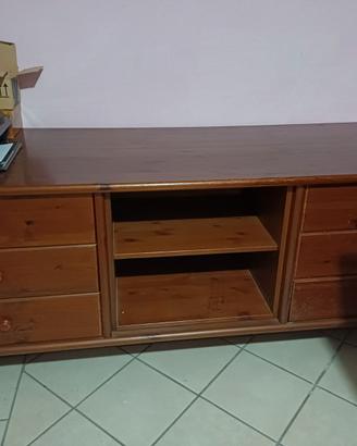 Bancone in legno massello