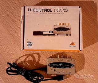 scheda audio Beheringer u- control UCA202