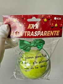 palline da padel natalizie