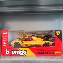 1:24 Ferrari 499P Gialla #83 Kubica Le Mans 2024