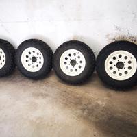 Cerchi + gomme Suzuki Samurai/Jimny