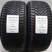 2 GOMME 225 40 18 CONTINENTAL BR1333