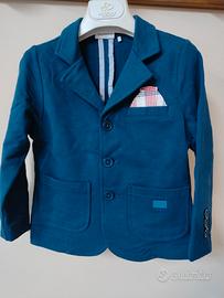 Giacca blazer bambino Primigi blu petrolio 