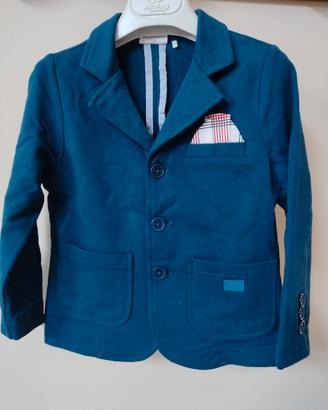 Giacca blazer bambino Primigi blu petrolio 