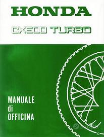 PER CX 500 TURBO LIBRO DELLA HONDA