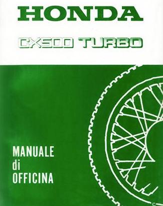 PER CX 500 TURBO LIBRO DELLA HONDA