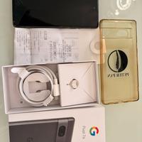 Google Custodia per Pixel 7a - Grigio Antracite Di