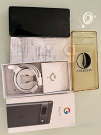 Google Custodia per Pixel 7a - Grigio Antracite Di