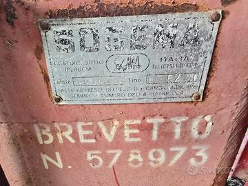 Aratro sogema dup 52 s