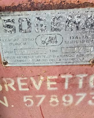 Aratro sogema dup 52 s