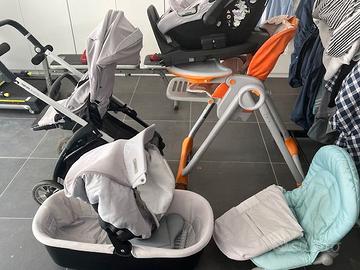 TRIO INGLESINA-GUSCIO AUTO-CULLA KINDER-SEGGIOLONE