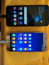 Huawei P10 lite + Galaxy S7