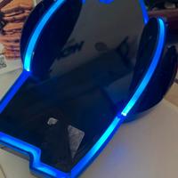 Supporto per PlayStation 3 slim con led blu