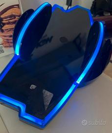 Supporto per PlayStation 3 slim con led blu