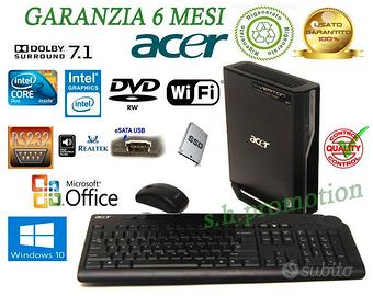 Computer Fisso ACER L670G SSD Win10 Rigenerato