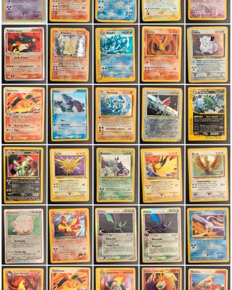 Carte Pokemon varie