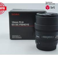 Sigma 10 F2.8 EX DC HSM Diagonal Fisheye (Canon)