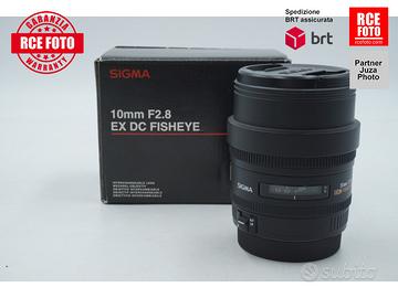 Sigma 10 F2.8 EX DC HSM Diagonal Fisheye (Canon)