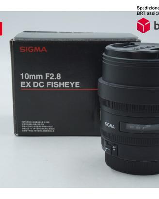 Sigma 10 F2.8 EX DC HSM Diagonal Fisheye (Canon)