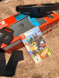 Nintendo Switch + RingFit  + Custodia Zelda